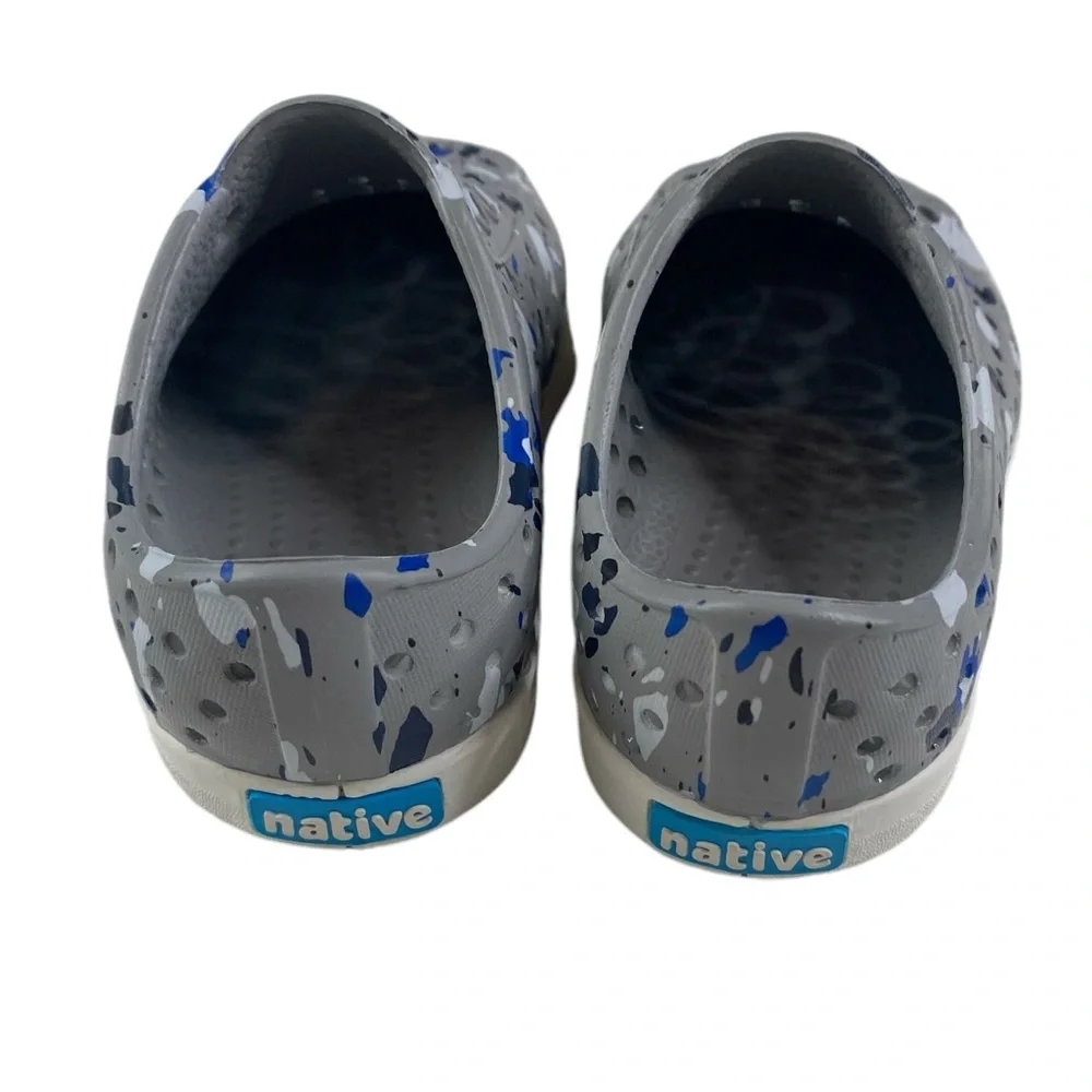 Native Jefferson Water Shoes Grey Size C7